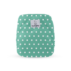 Polka Dots - Saint Patricks Cloth Diaper with Inserts