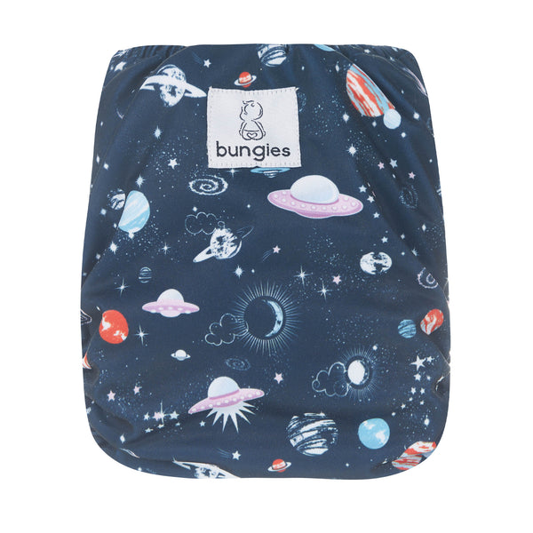 Out There Cloth Diaper with Inserts - PRE-ORDER - Bungies Diapers