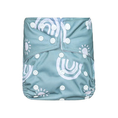 Here Comes the Sun Cloth Diaper with Inserts - PRE-ORDER - Bungies Diapers