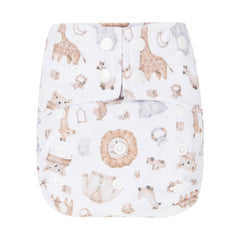 Born to Be Wild Cloth Diaper with Inserts - PRE-ORDER - Bungies Diapers