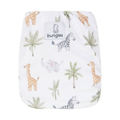 Safari Cloth Diaper with Inserts -PRE-ORDER - Bungies Diapers