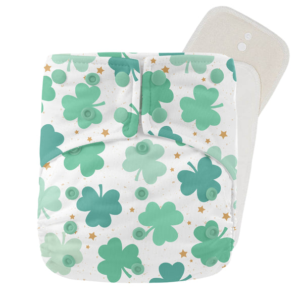 ShamRock- Saint Patricks Cloth Diaper with Inserts