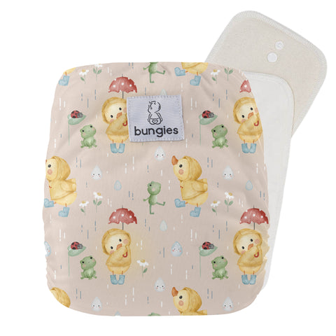 Spring Showers Cloth Diaper with Insert