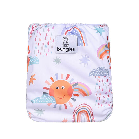 My Sunshine Cloth Diaper with Inserts - PRE-ORDER - Bungies Diapers