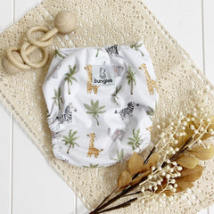 Safari Cloth Diaper with Inserts - Bungies Diapers