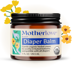 Motherlove Diaper Balm - Cloth Diaper Safe Diaper Balm - Bungies Diapers