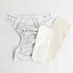 Reuse. Reduce. Earth Day Cloth Diaper with Inserts - Bungies Diapers